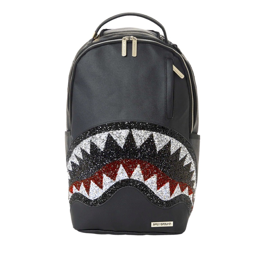 Sprayground Crystal CLEARCUT DLX BACKPACK (BLACK)